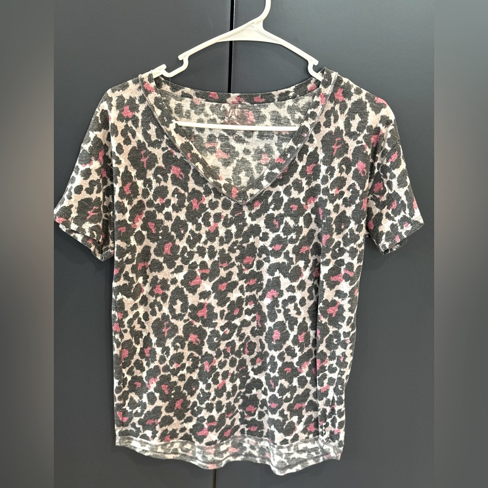 Vans Leopard Print Tee Shirt